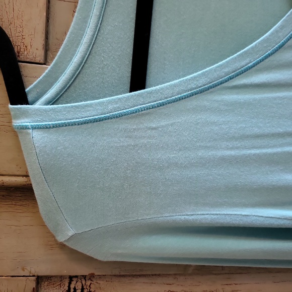 Soft Surroundings Light Blue Top - Picture 2 of 6